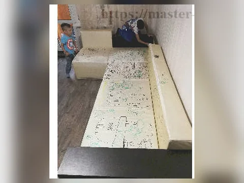 М’яке ліжко до перетяжки